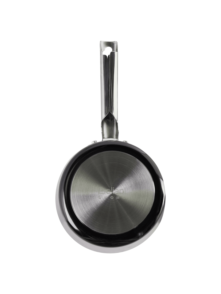 Beliani 10-tlg Kochgeschirr ELITE PRO in Schwarz/Silber günstig kaufen onesize