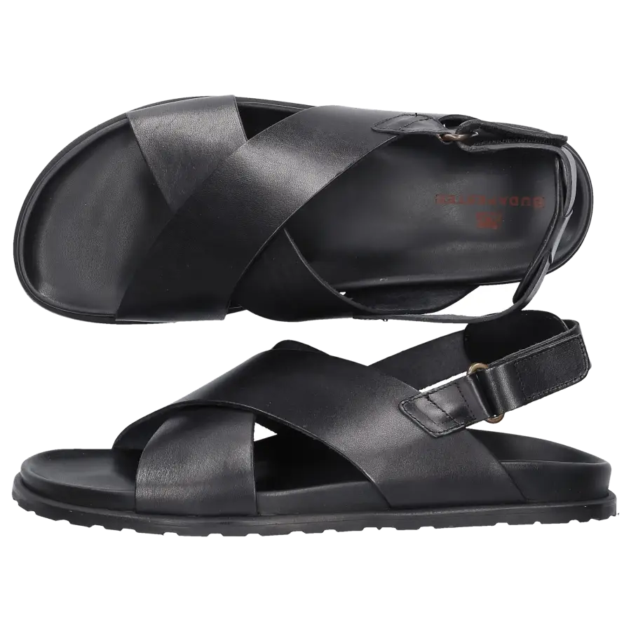 Budapester - Sandalen M6916 Kalbsleder - schwarz