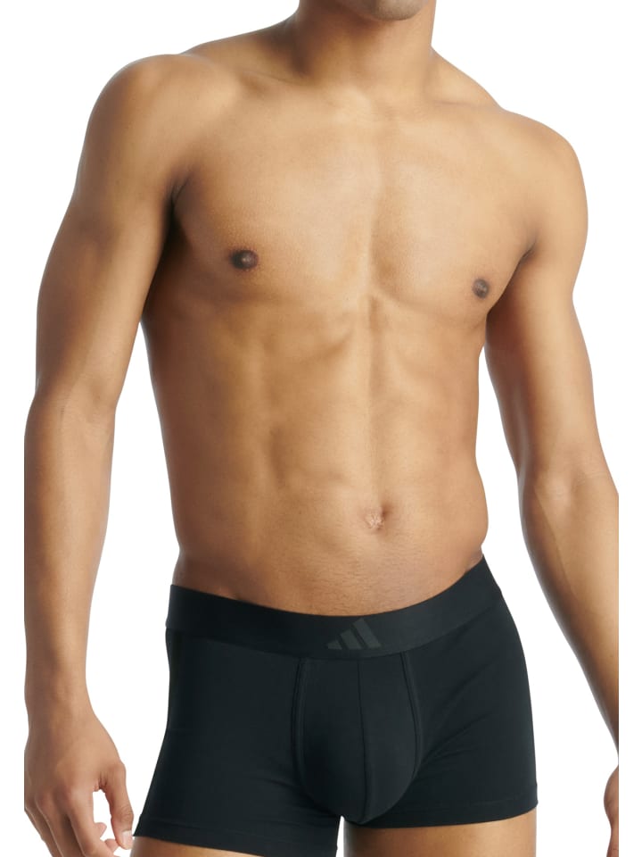 adidas Boxershorts BOXER TRUNK 2P in Black günstig kaufen