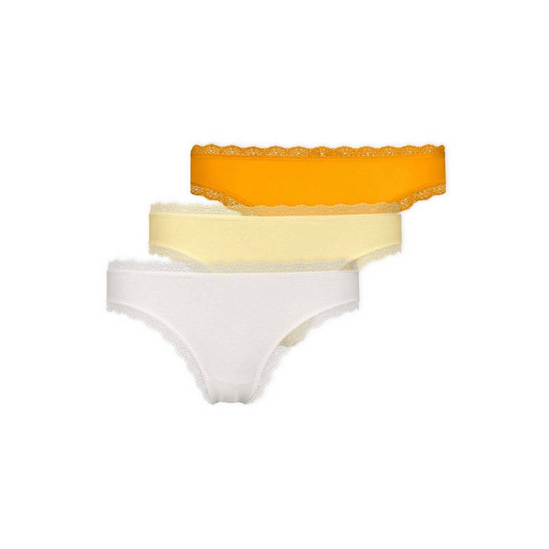 Snocks Tangas mit Spitze aus Bio-Baumwolle Unterhose Damen