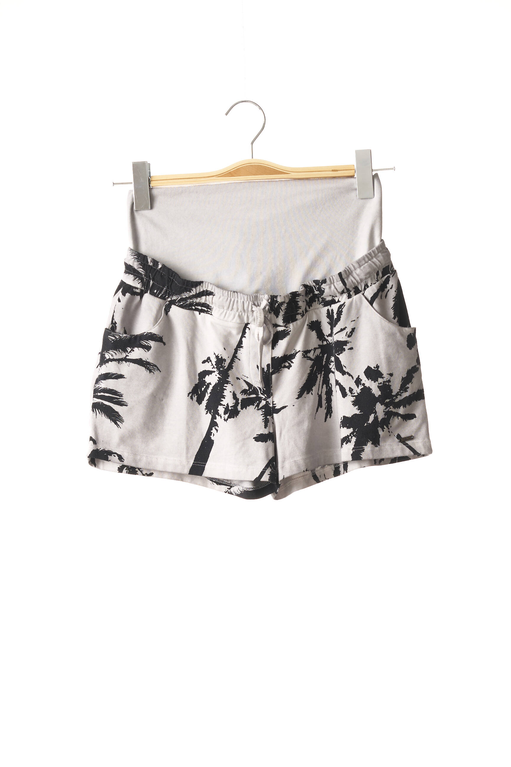 Love2wait Shortsbermudas Maternite Femme couleur gris