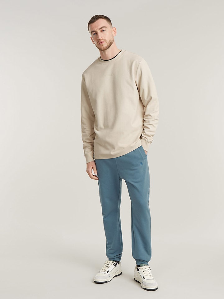 G-Star Sweatshirt in Creme günstig kaufen