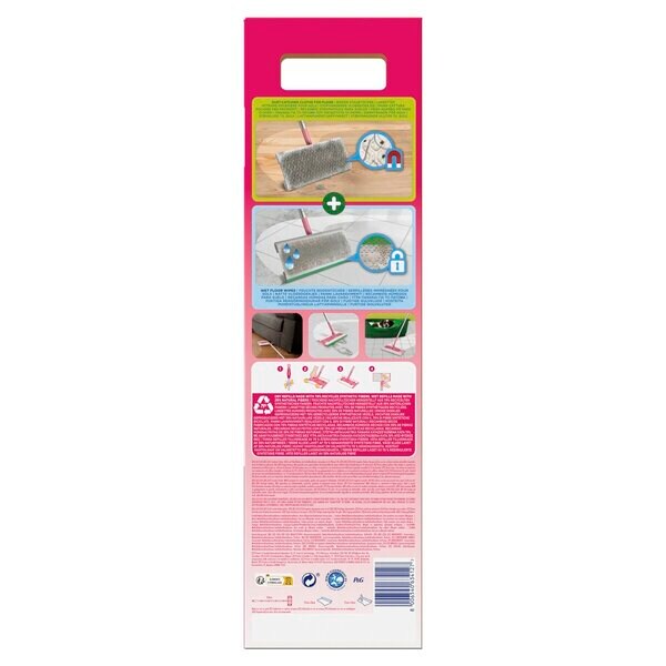 Swiffer Dry & Wet Limited Edition lattianpuhdistusaineen aloituspakkaus 1,8 3 kpl