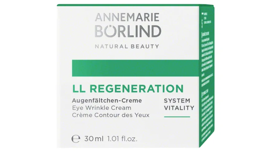 ANNEMARIE BÖRLIND LL Regeneration  Augenfältchen-Creme 30 ml