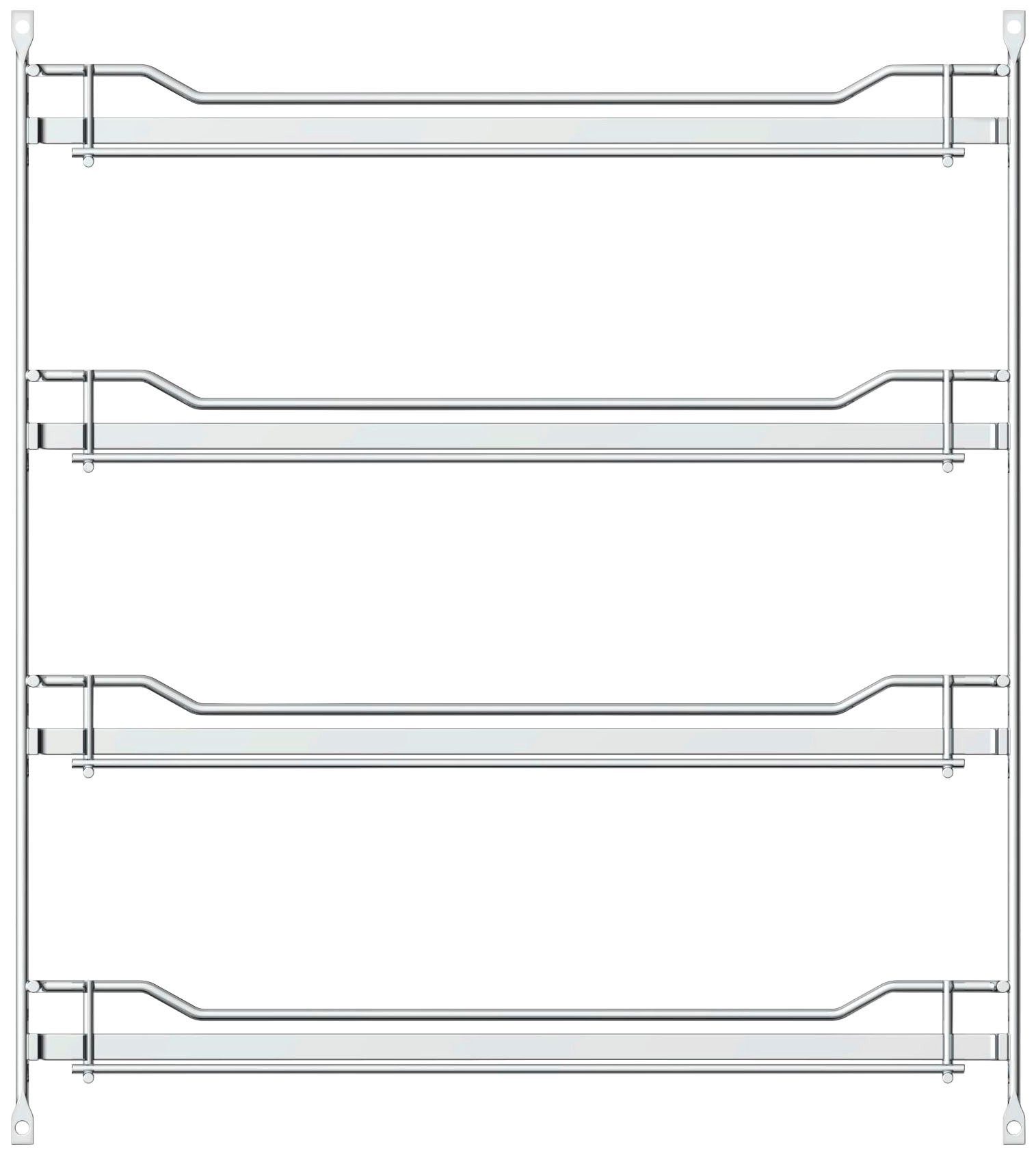 Schütte Gewürzregal Reling, 375 x 65 x 426 mm, Chrom