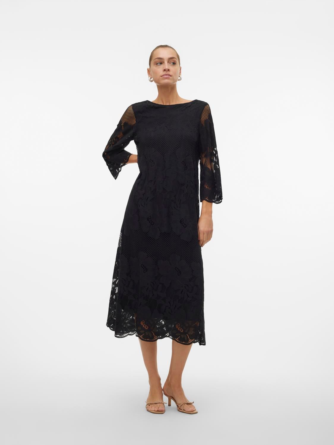 VMLUNA Langes Kleid