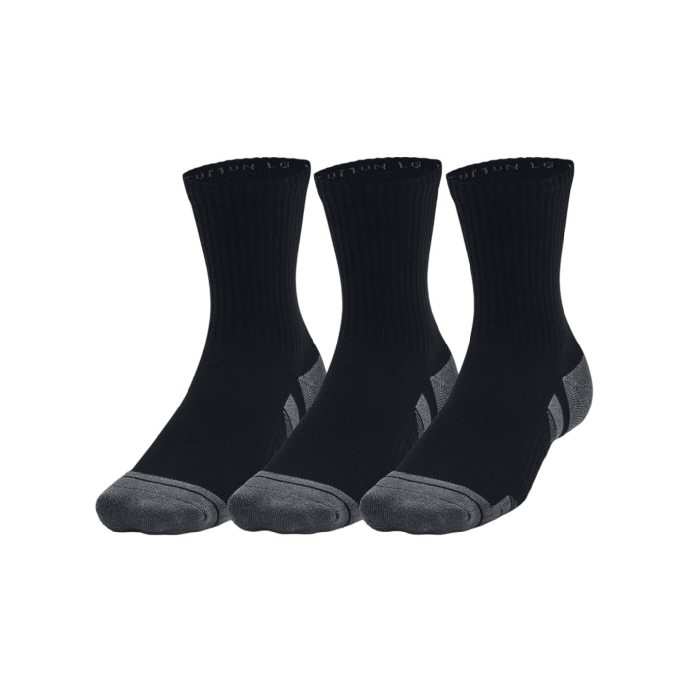 Under Armour Performance 3P Mid Socken Schwarz