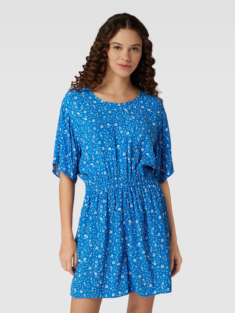 Playsuit mit elastischem Bund in blau