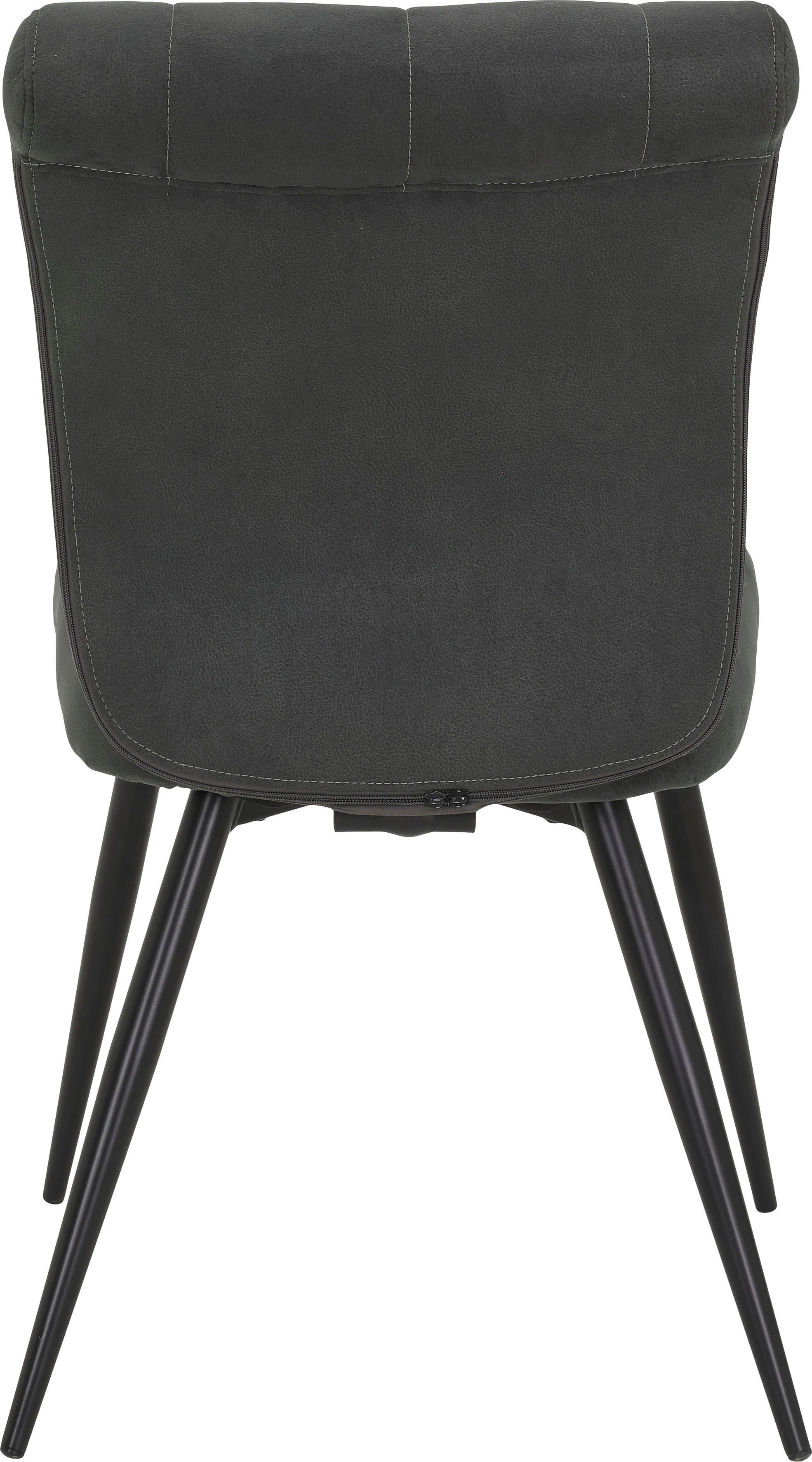 HELA 4-Fußstuhl YARA (Set, 2 St), Komfortrücken beweglich