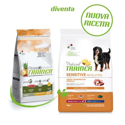 Natural Trainer Sensitive No Gluten Adult Medium/Maxi mit Ente