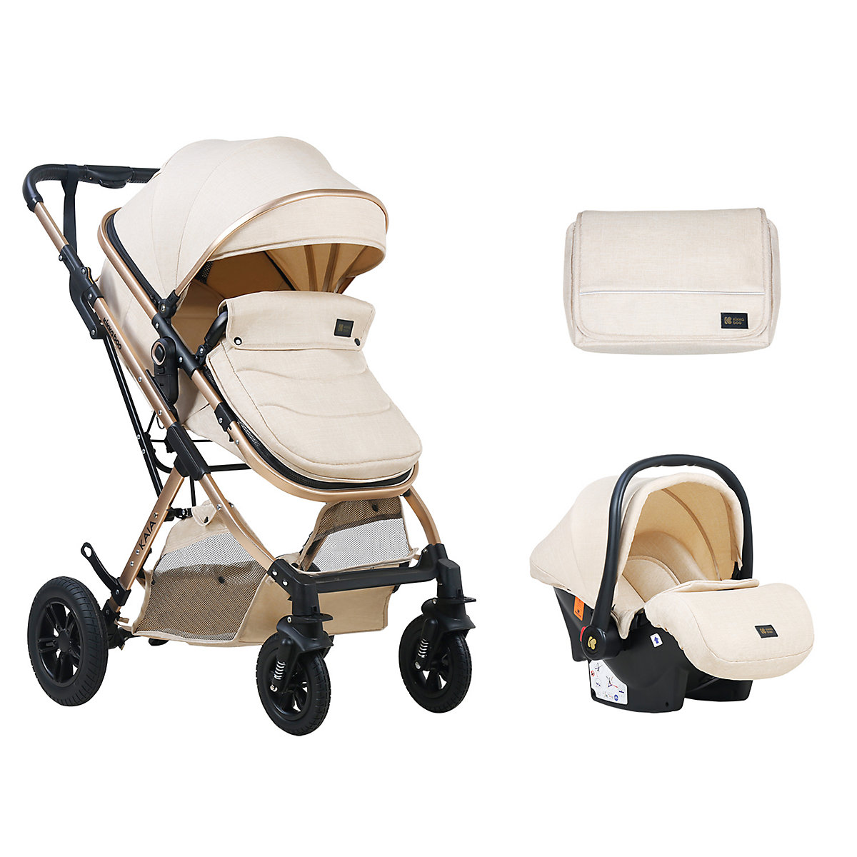 Kombikinderwagen Kaia 3 in 1 Kombikinderwagen