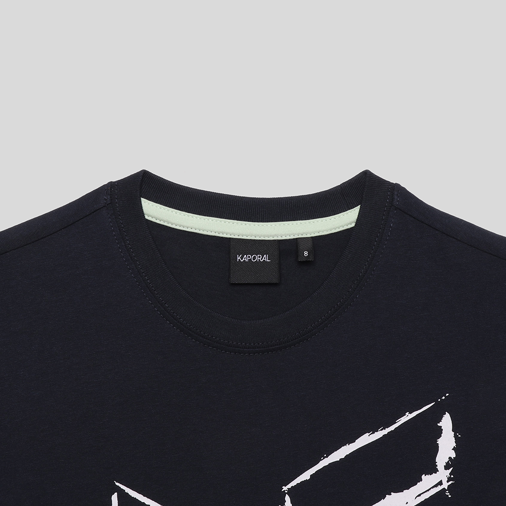 OANEL  T-shirt bleu garçon 100% coton