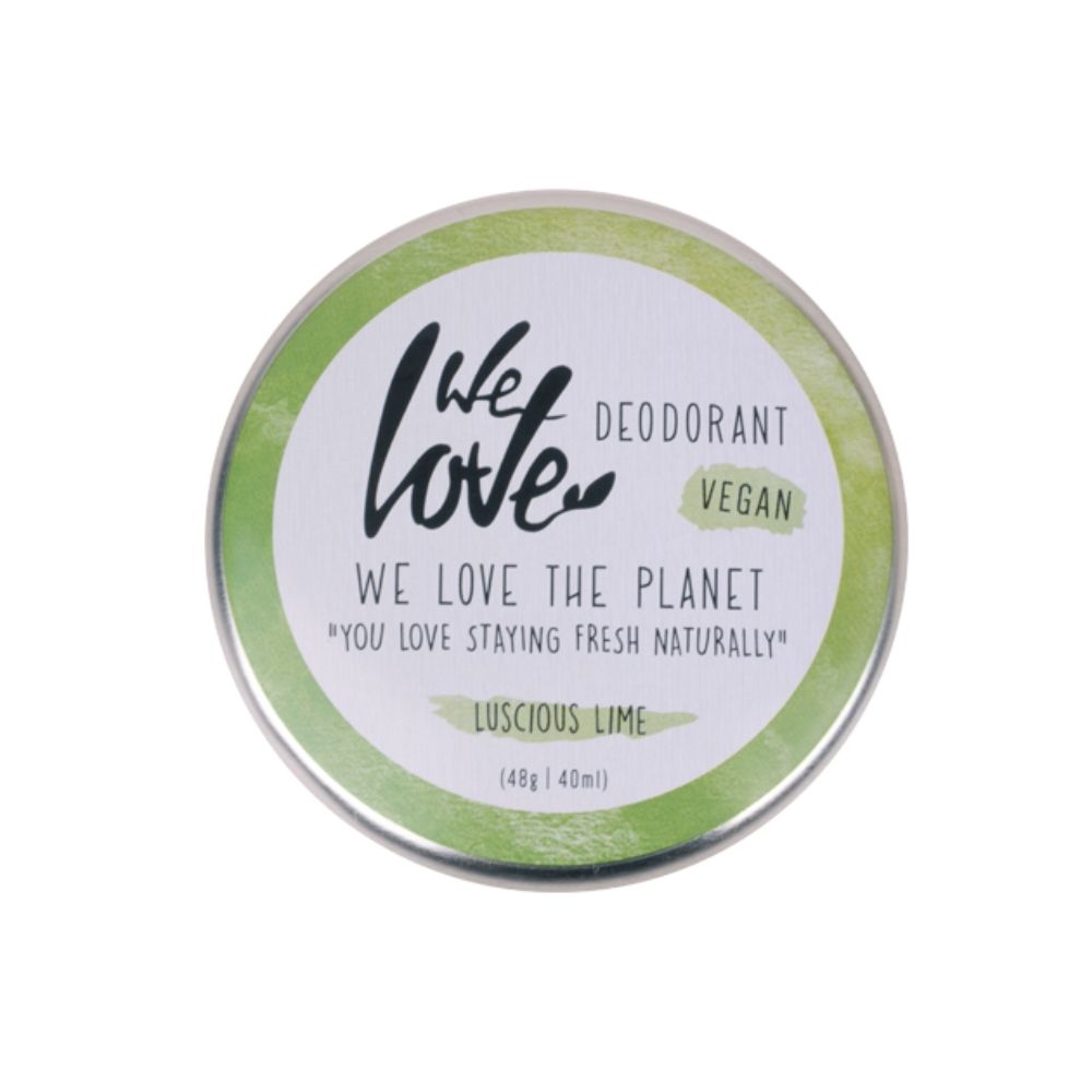 we love the planet Luscious Lime VEGAN Déodorant Crème