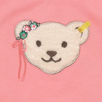 T-Shirt langarm, pink für Mädchen
