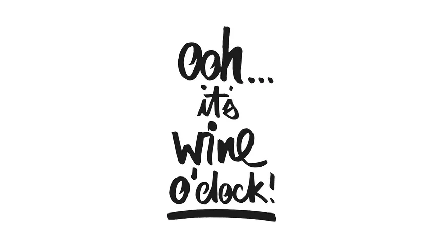 ppd Servietten Wine O'Clock 33x33cm