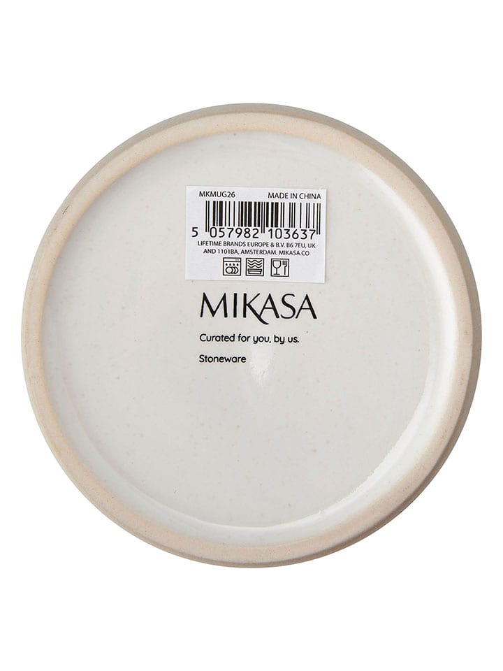 Mikasa 2er-Set: Tassen in Grün/ Grau - 320 ml günstig kaufen onesize