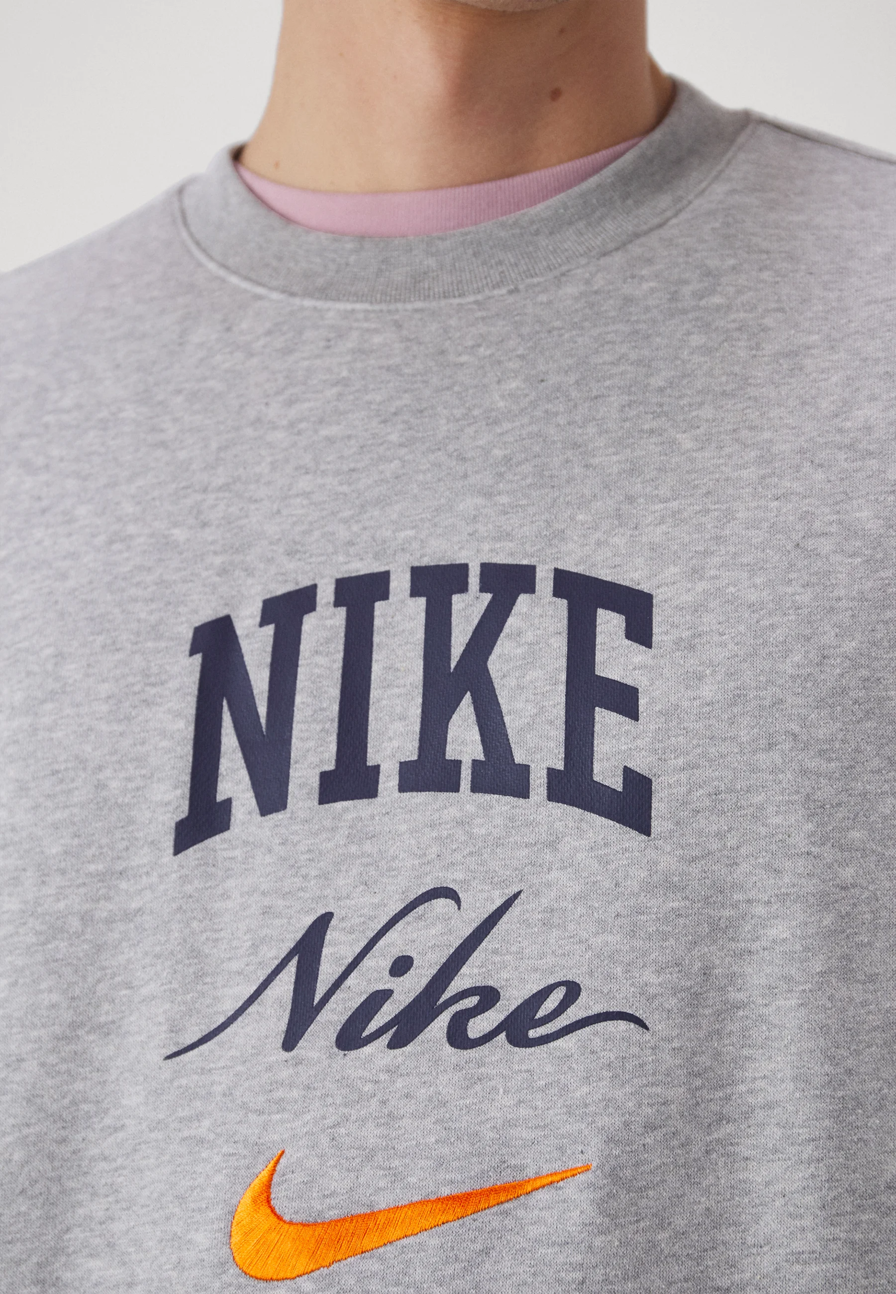 Nike Sportswear CLUB CREW STACK - Sudadera