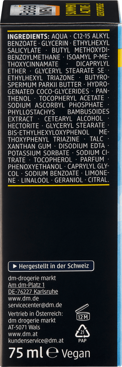 Gesichtscreme Summer Active, 75 ml