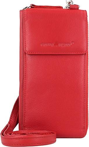 Greenburry Nappa Handytasche RFID Leder 8 cm