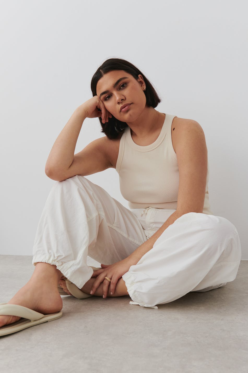 Cargo parachute trousers
