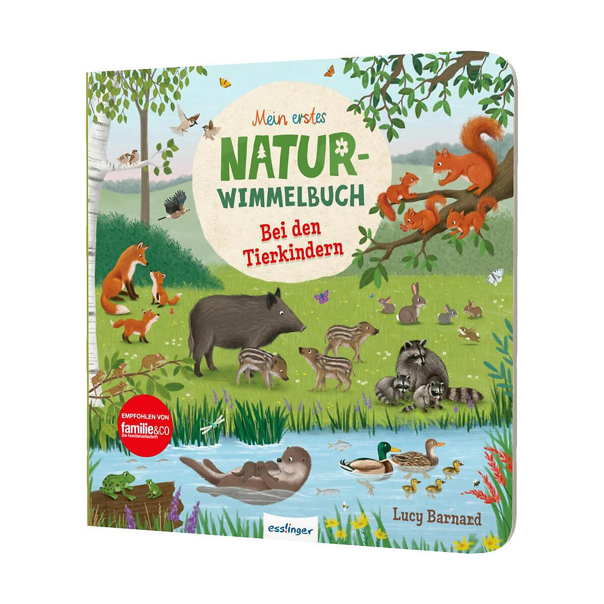 Mein erstes Natur-Wimmelbuch: Bei den Tierkindern