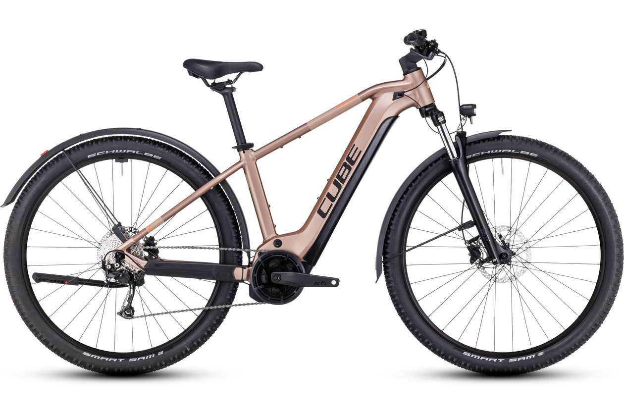 Cube Reaction Hybrid Performance 500 Allroad - 500 Wh - 2023 - 29 Zoll - Diamant