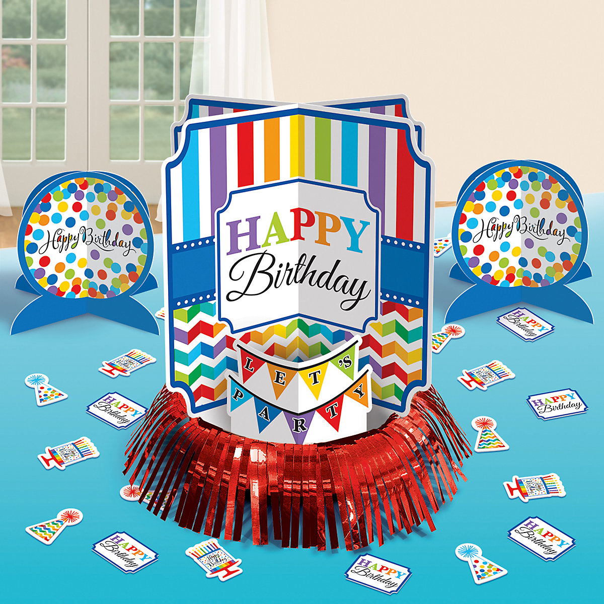 Tischdeko-Set Bright Birthday, 23-tlg.