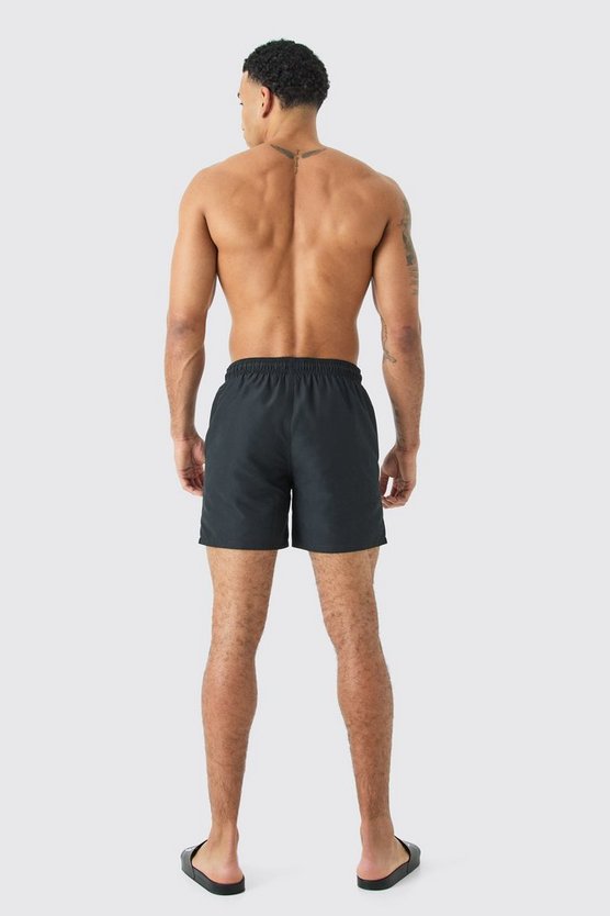Mittellange Badehose