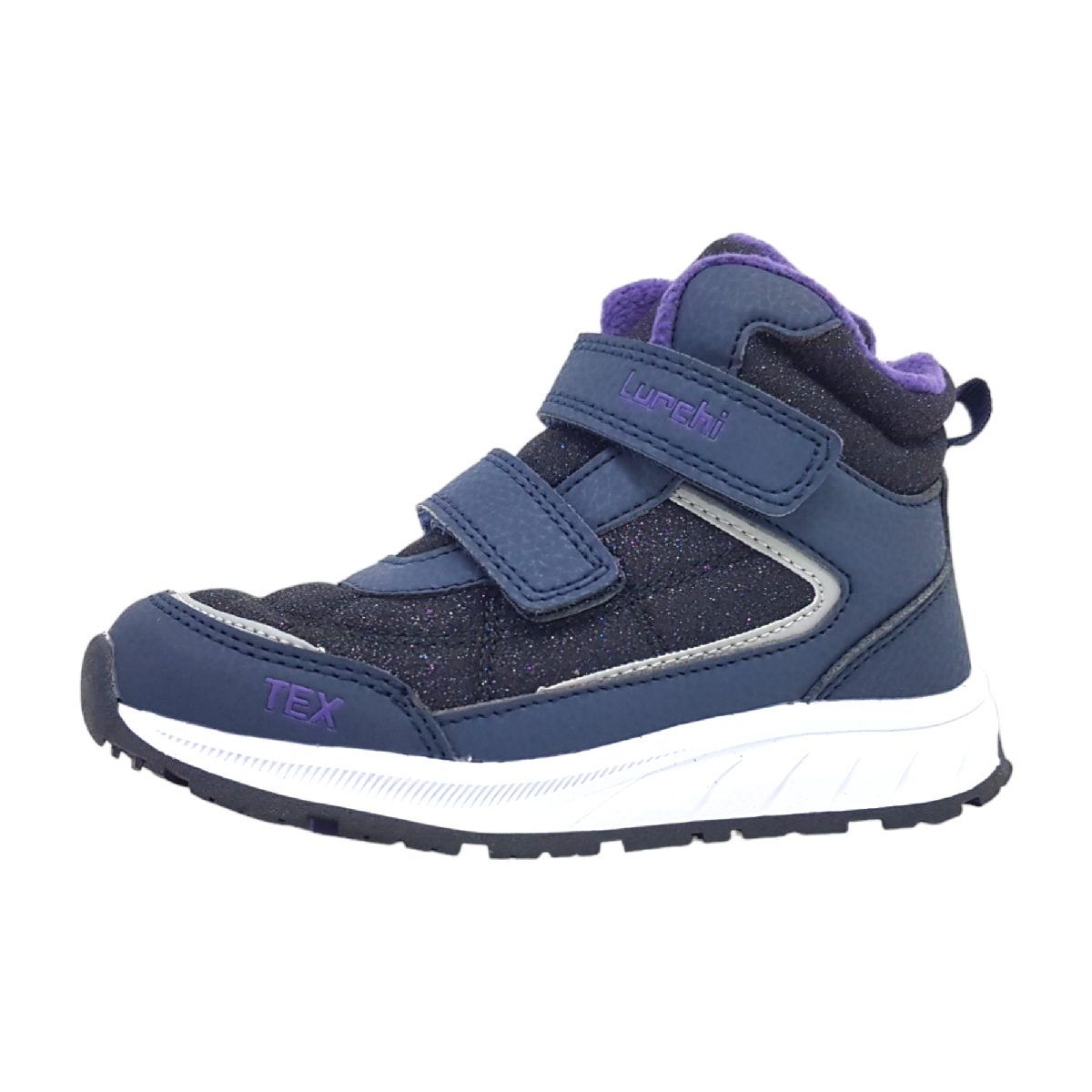 Lurchi LEDRI-TEX 33-26700-39 Blau 39 navy gliiter