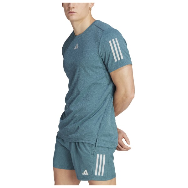 adidas - Own The Run Heather Tee - Laufshirt