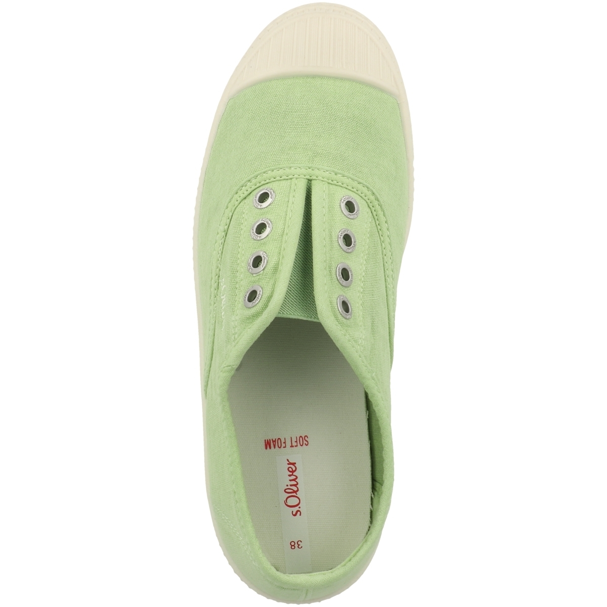 s.Oliver 5-24651-28 Sneaker Low gruen