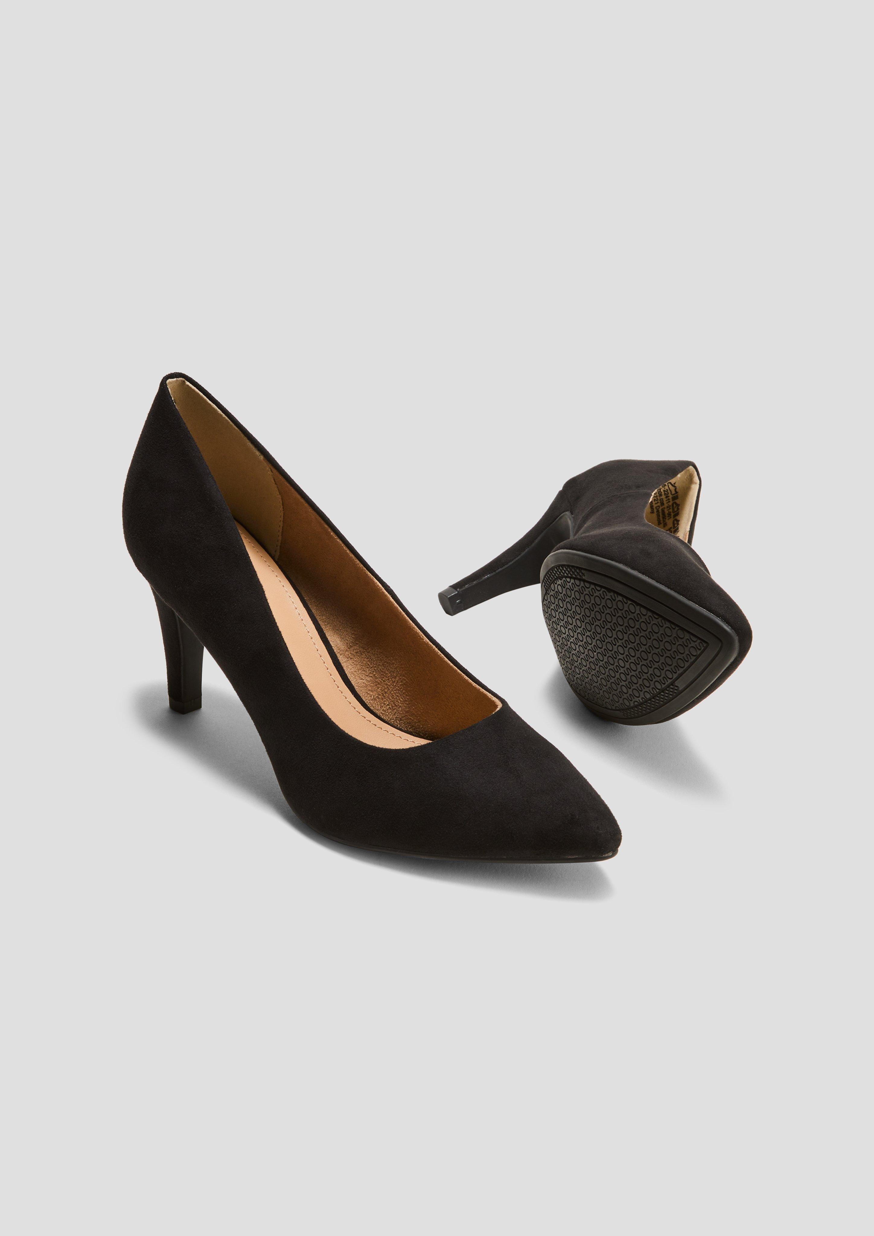 Pumps in Veloursleder-Optik  6008246-001
