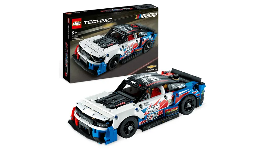 LEGO Technic 42153 NASCAR Next Gen Chevrolet Camaro ZL1 Auto-Spielzeug