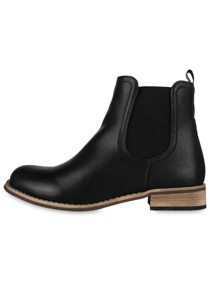 VAN HILL Chelsea Boots Mia in Schwarz günstig kaufen