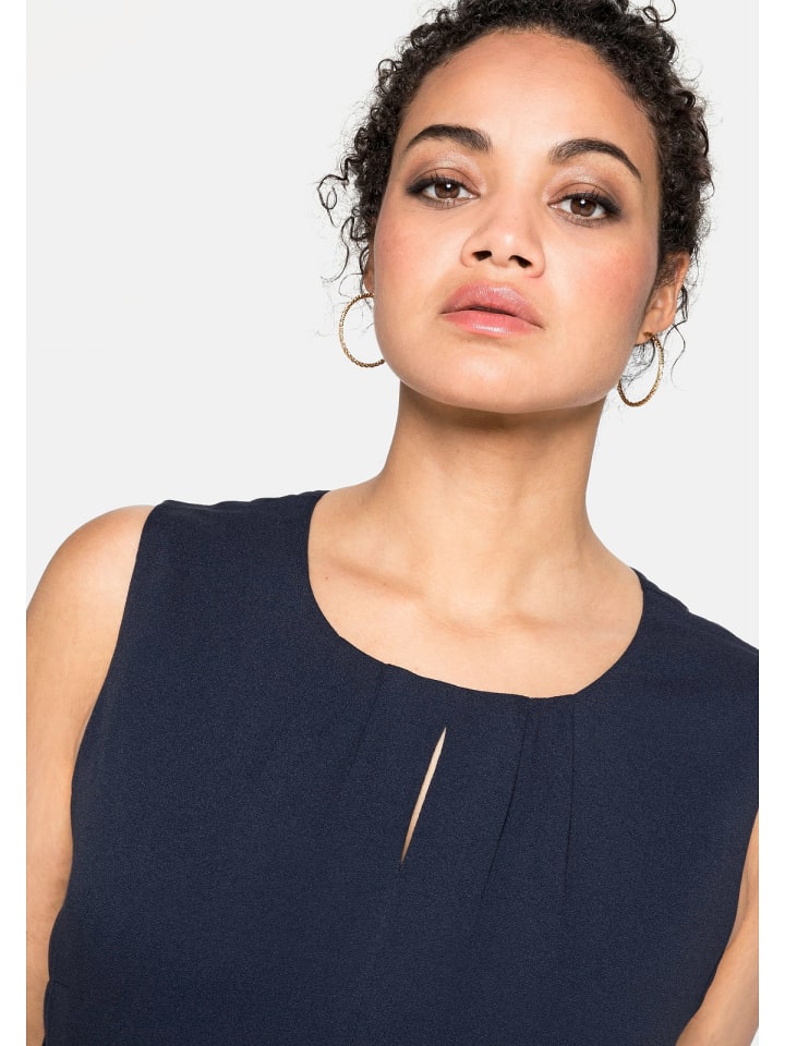 sheego Cocktailkleid in nachtblau günstig kaufen