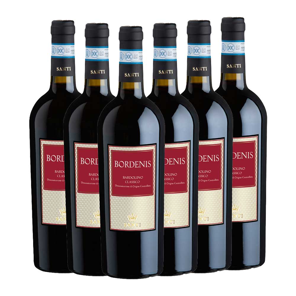Santi S.p.A. Ca'Bordenis Bardolino Classico - 6er Karton