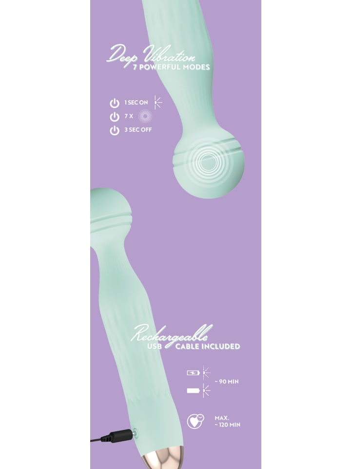 Cuties Vibrator Minivibrator in grün günstig kaufen 17 cm