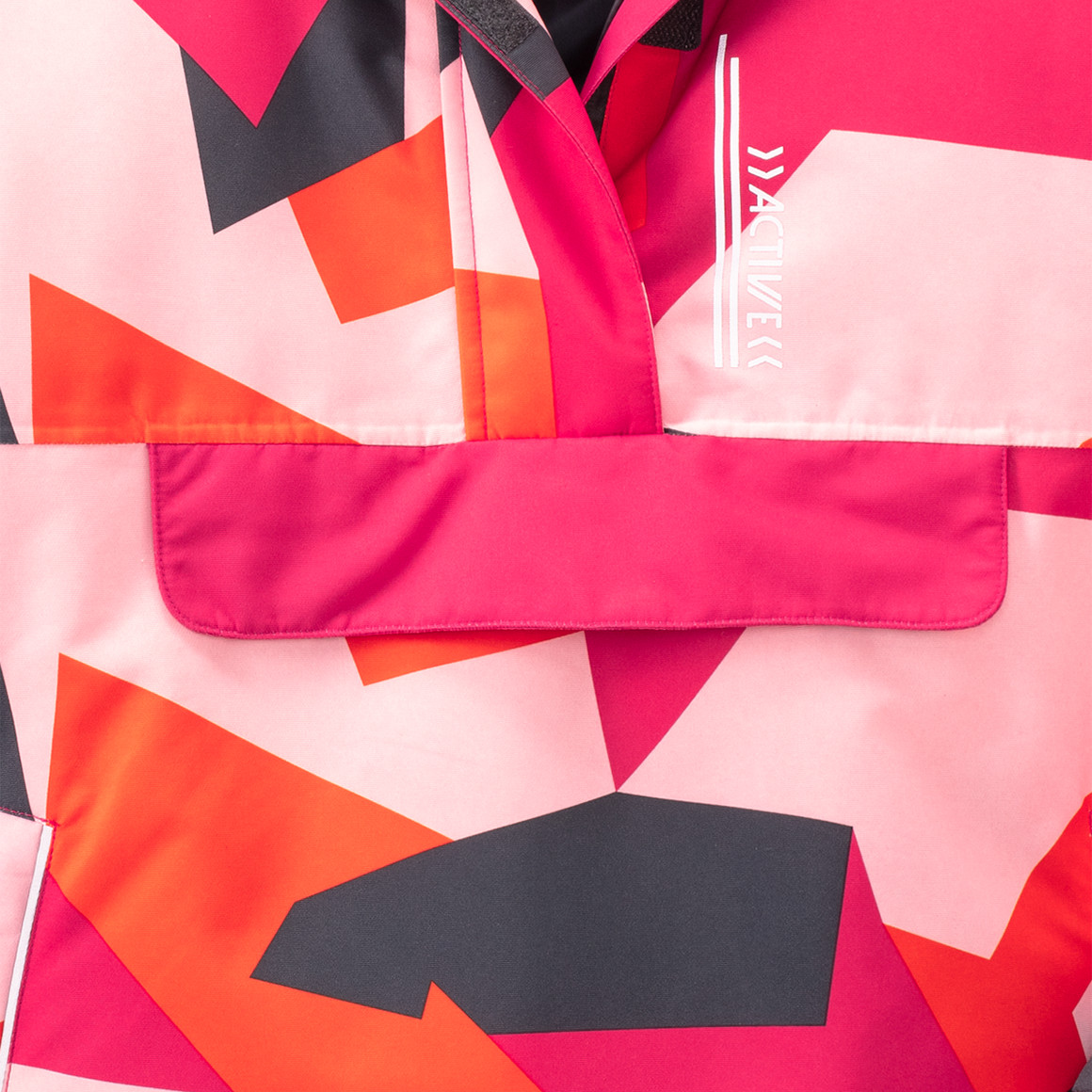 Mädchen Schneejacke mit Allover-Print