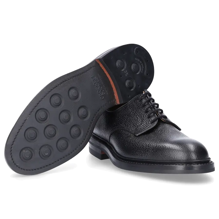 Crockett & Jones - Businessschuhe Derby JOHN schwarz - schwarz