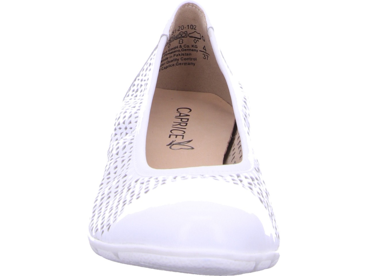 CAPRICE Ballerinas weiss