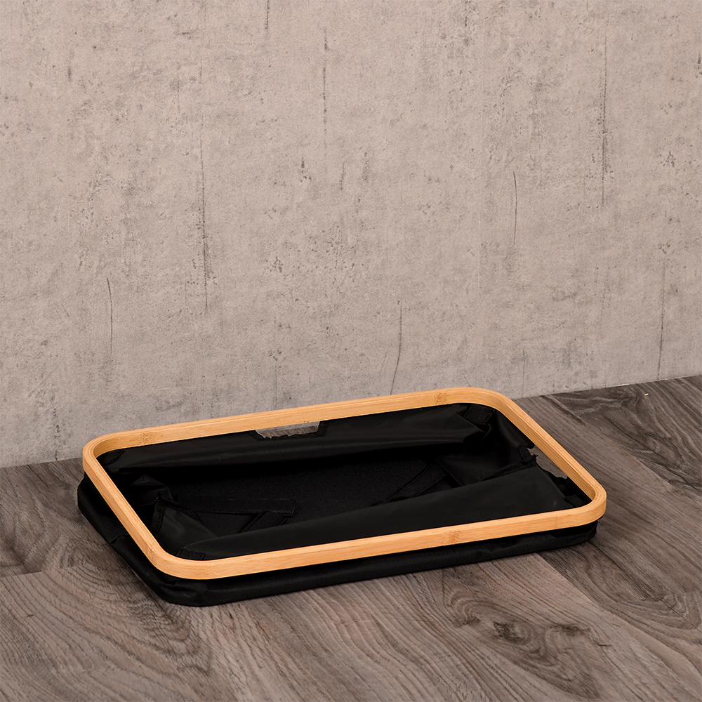 Kesper Aufbewahrungskorb, Bambus FSC, ca. 54 x 37 x 26 cm