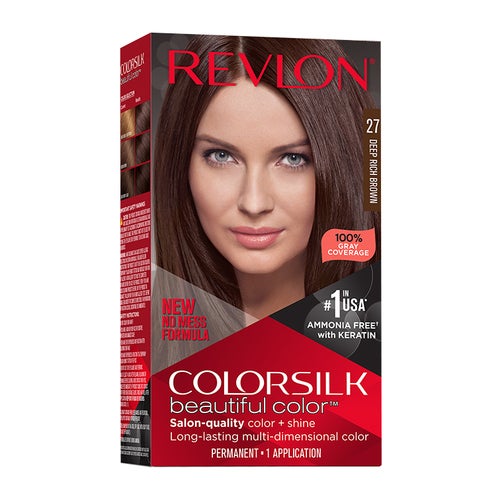 Revlon ColorSilk Beautiful Color 50 Light Ash Brown