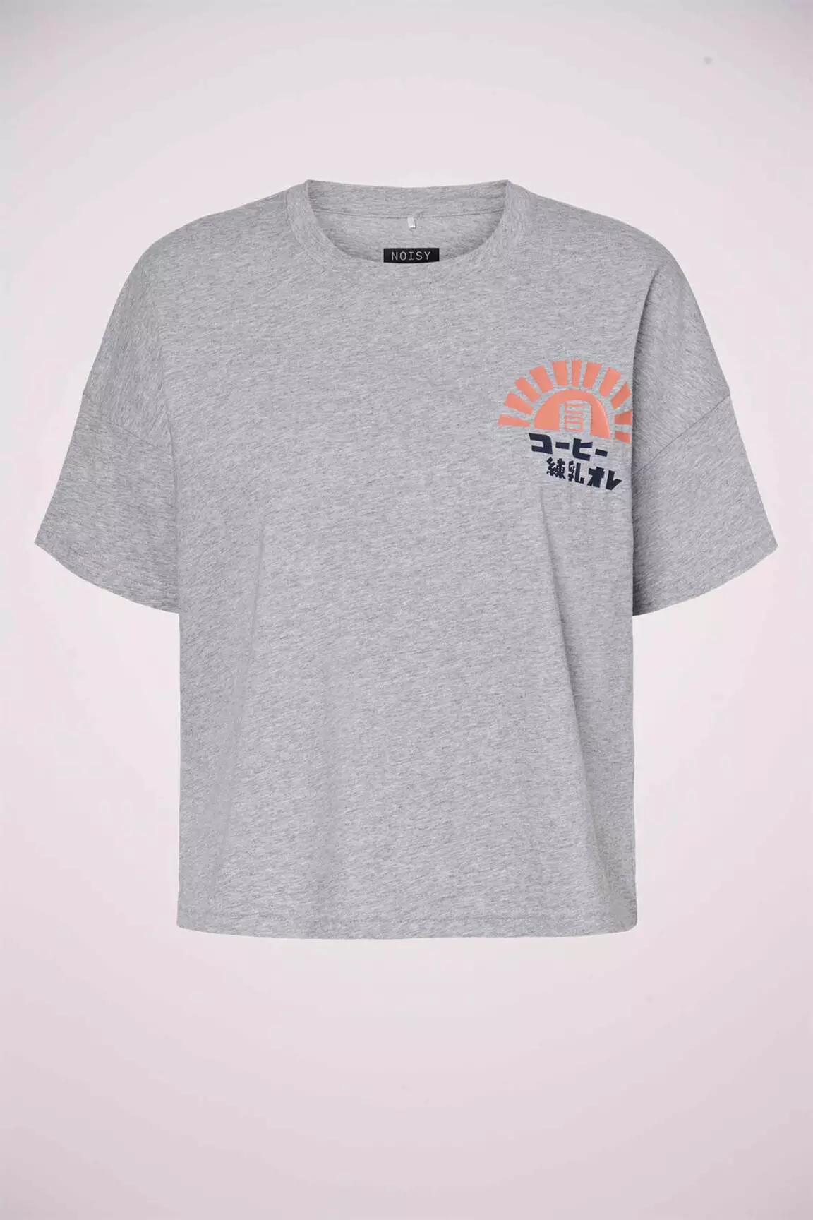 Noisy May Tshirts Femme couleur gris