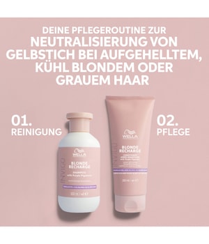 Wella Professionals Invigo Blonde Recharge Haarshampoo-300 ml