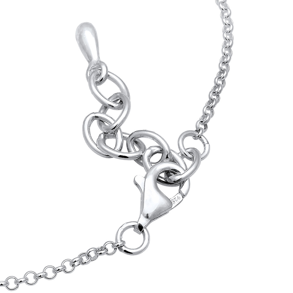 Elli Elli Bracelet Herz Anker Kreuz Tri-Color Symbol Trio 925 Silber Bracelet