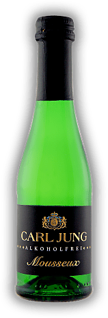 Carl Jung Mousseux Alkoholfrei 0,2 Liter Carl Jung Mousseux Alkoholfrei 0,2 Liter Schäumendes Getränk aus alkoholfreiem Wein. 0,2	 Liter