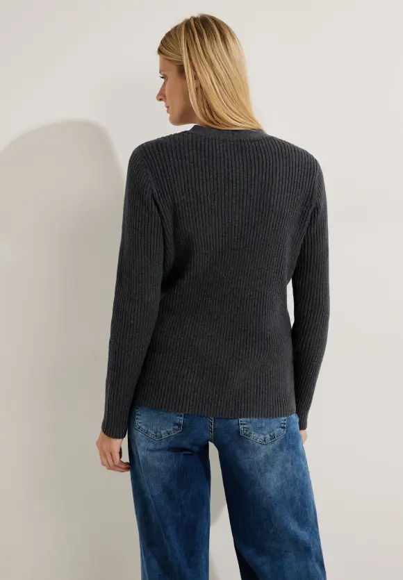 CECIL Strick Cardigan in Melange