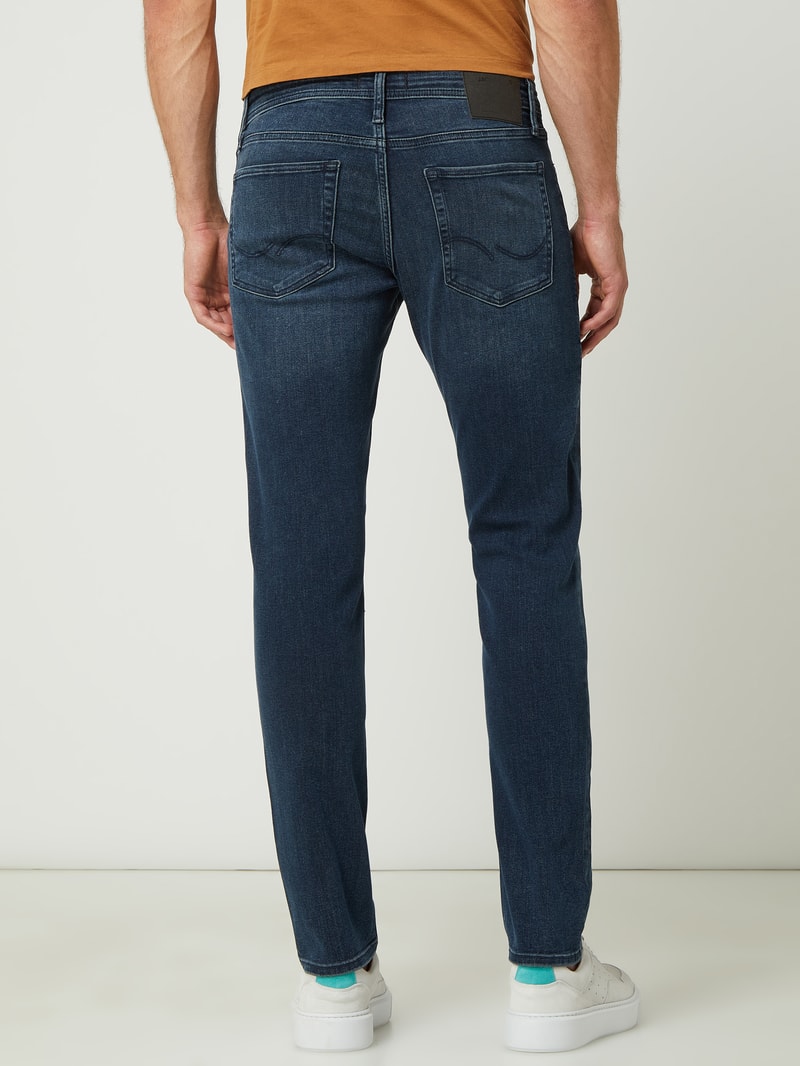 Slim Fit Jeans mit Stretch-Anteil Modell 'Glenn' in jeans