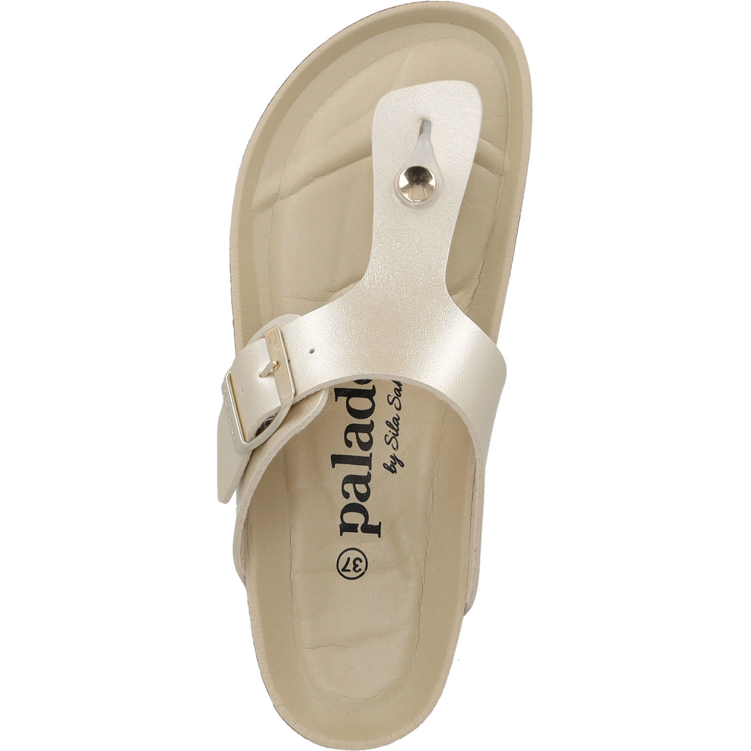Palado Kos BEGS by Sila Sahin, Zehentrenner, Damen, Gold Metallic
