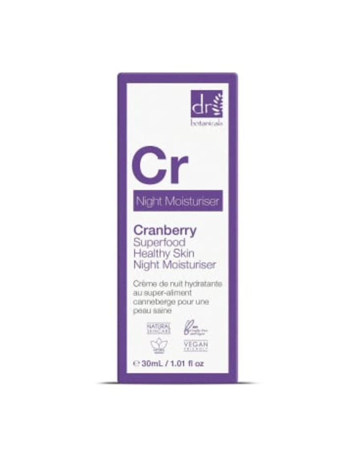 Dr Botanicals Superfood Cranberry Gesunde Haut Nachtfeuchtigkeitspflege 30ml günstig kaufen onesize